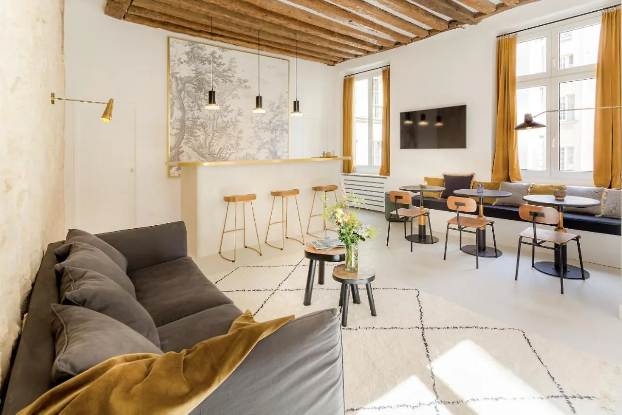 Habitat Parisien - 2Br-2Ba - Marais - Hotel De Ville Apartman