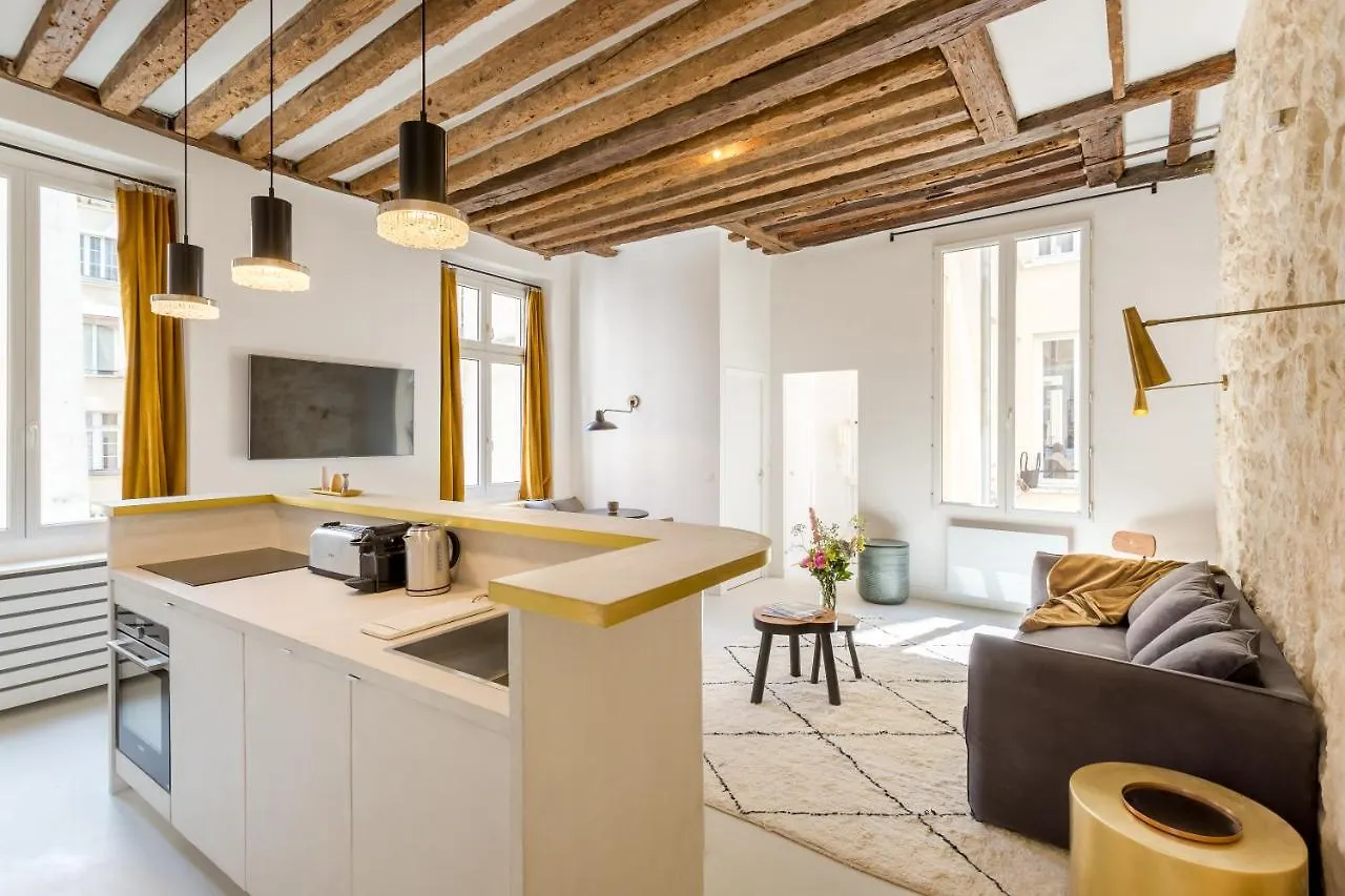Habitat Parisien - 2Br-2Ba - Marais - Hotel De Ville