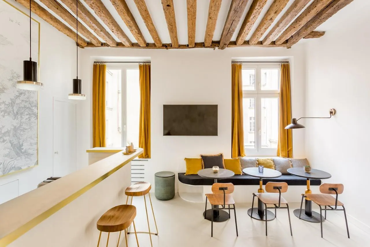Habitat Parisien - 2Br-2Ba - Marais - Hotel De Ville 0*,